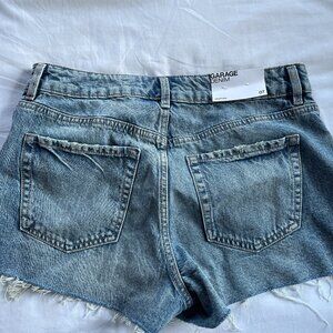 Garage jean shorts